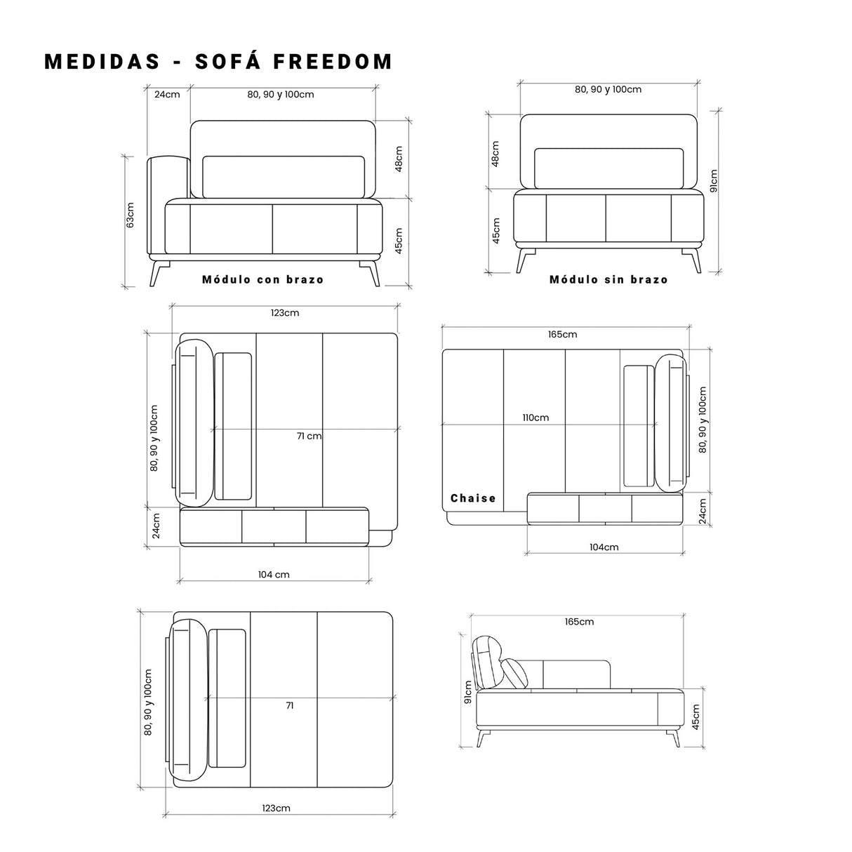 Sofá Freedom