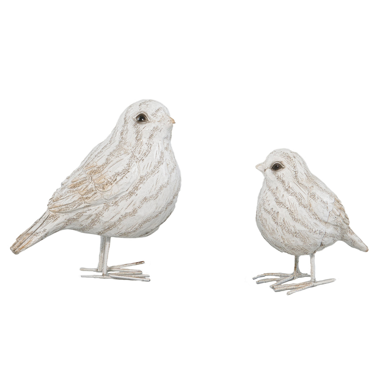 CREApop® Pájaros decorativos 4 cm, poliresina, decoración