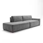 Sofá Piacenza con Pouf