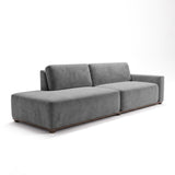 Sofá Piacenza con Pouf