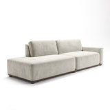 Sofá Piacenza con Pouf