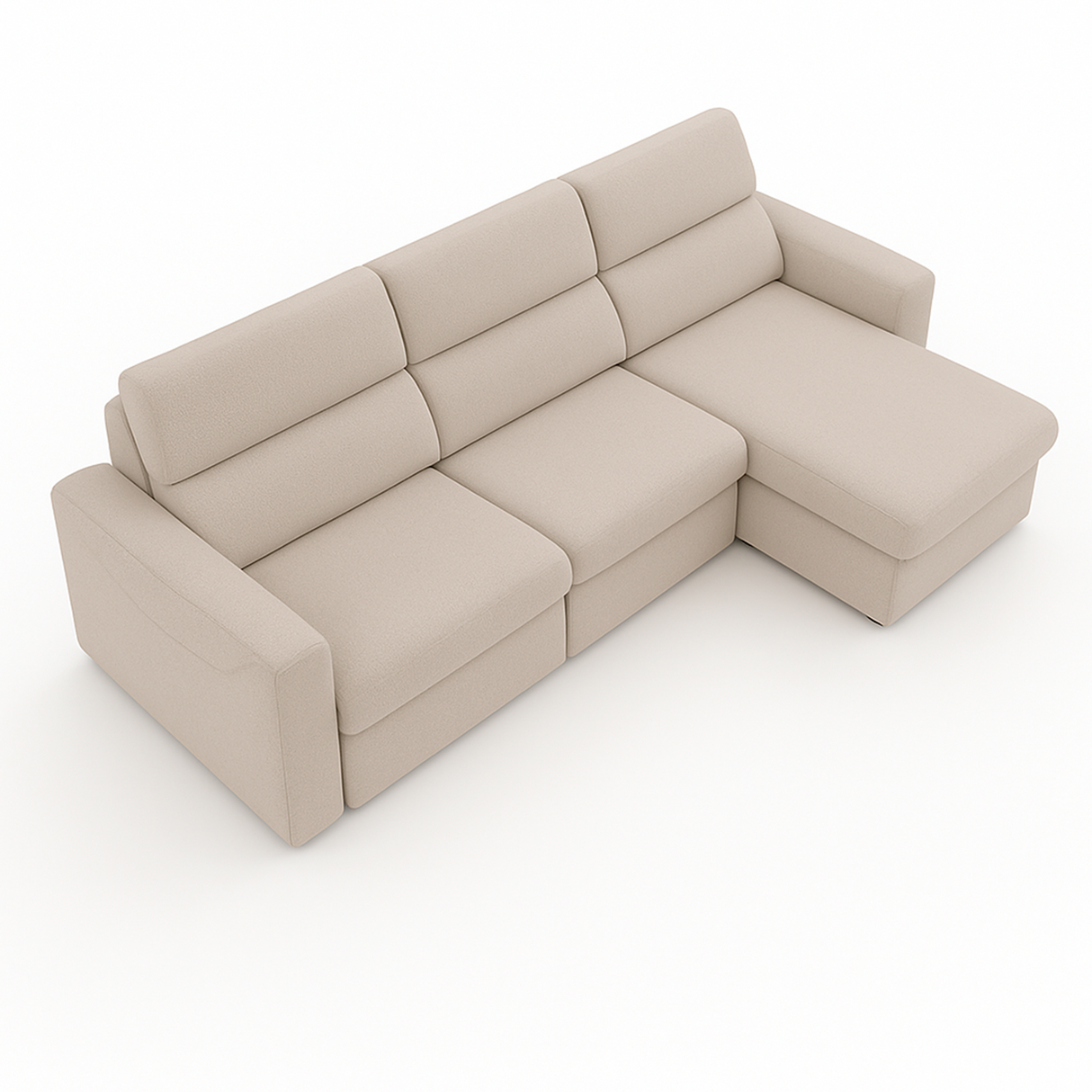 Sofá extensible y reclinable Paris