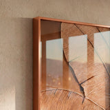 Cuadro natural plumas 3 set