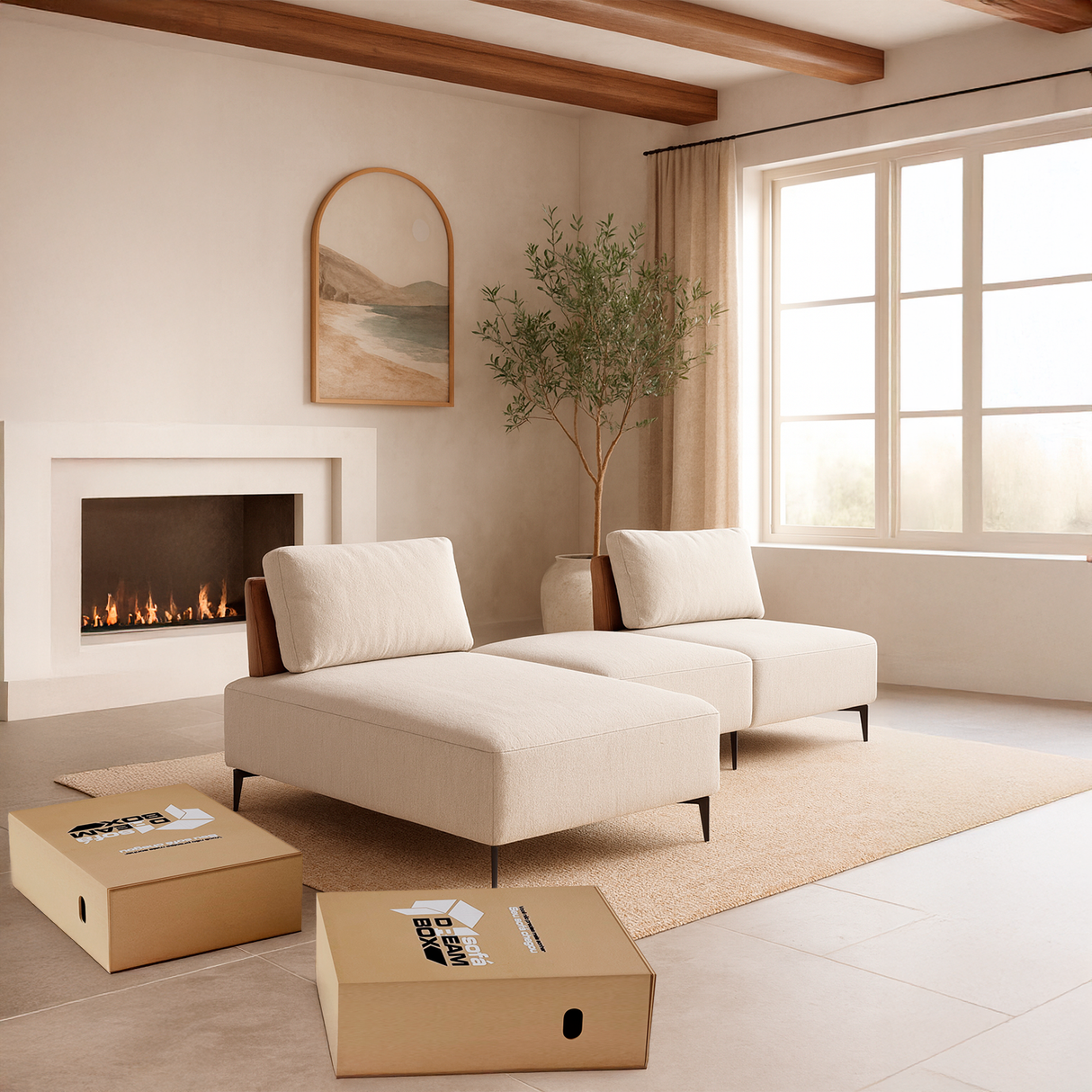 Sofá Dream box c/chaise