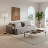 Sofá Extensible Portillo Con Pouf Stock