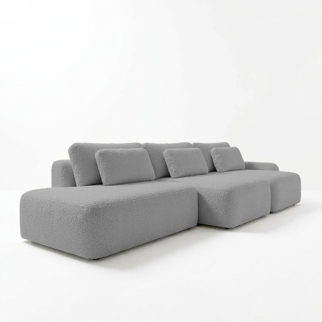 Sofá Extensible Portillo Con Pouf