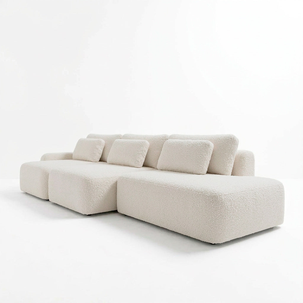 Sofá Extensible Portillo Con Pouf