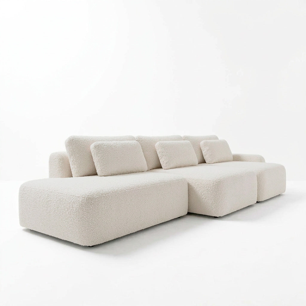 Sofá Extensible Portillo Con Pouf