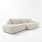 Sofá Extensible Portillo Con Pouf