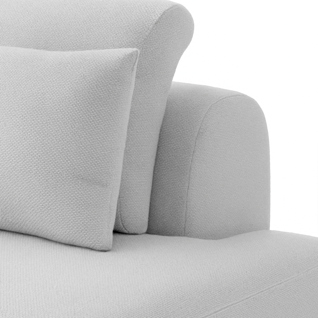 Sofá extensible Solana con pouf