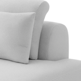 Sofá extensible Solana con pouf