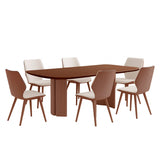 Mesa de comedor Maisa y silla Laura