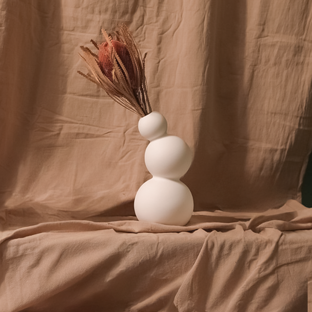 Jarrón Snow Kelida Porcelana