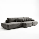 Sofá extensible Solana con pouf