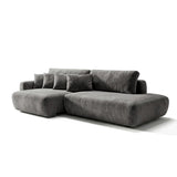 Sofá extensible Solana con pouf