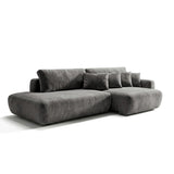 Sofá extensible Solana con pouf