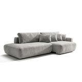 Sofá extensible Solana con pouf