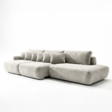 Sofá extensible Solana con pouf