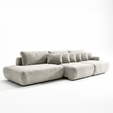 Sofá extensible Solana con pouf
