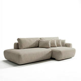 Sofá extensible Solana con pouf