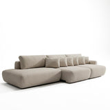 Sofá extensible Solana con pouf