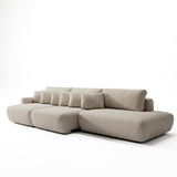 Sofá extensible Solana con pouf