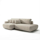 Sofá extensible Solana con pouf