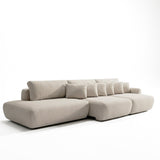 Sofá extensible Solana con pouf