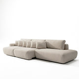 Sofá extensible Solana con pouf