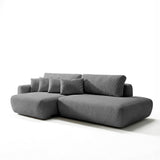 Sofá extensible Solana con pouf