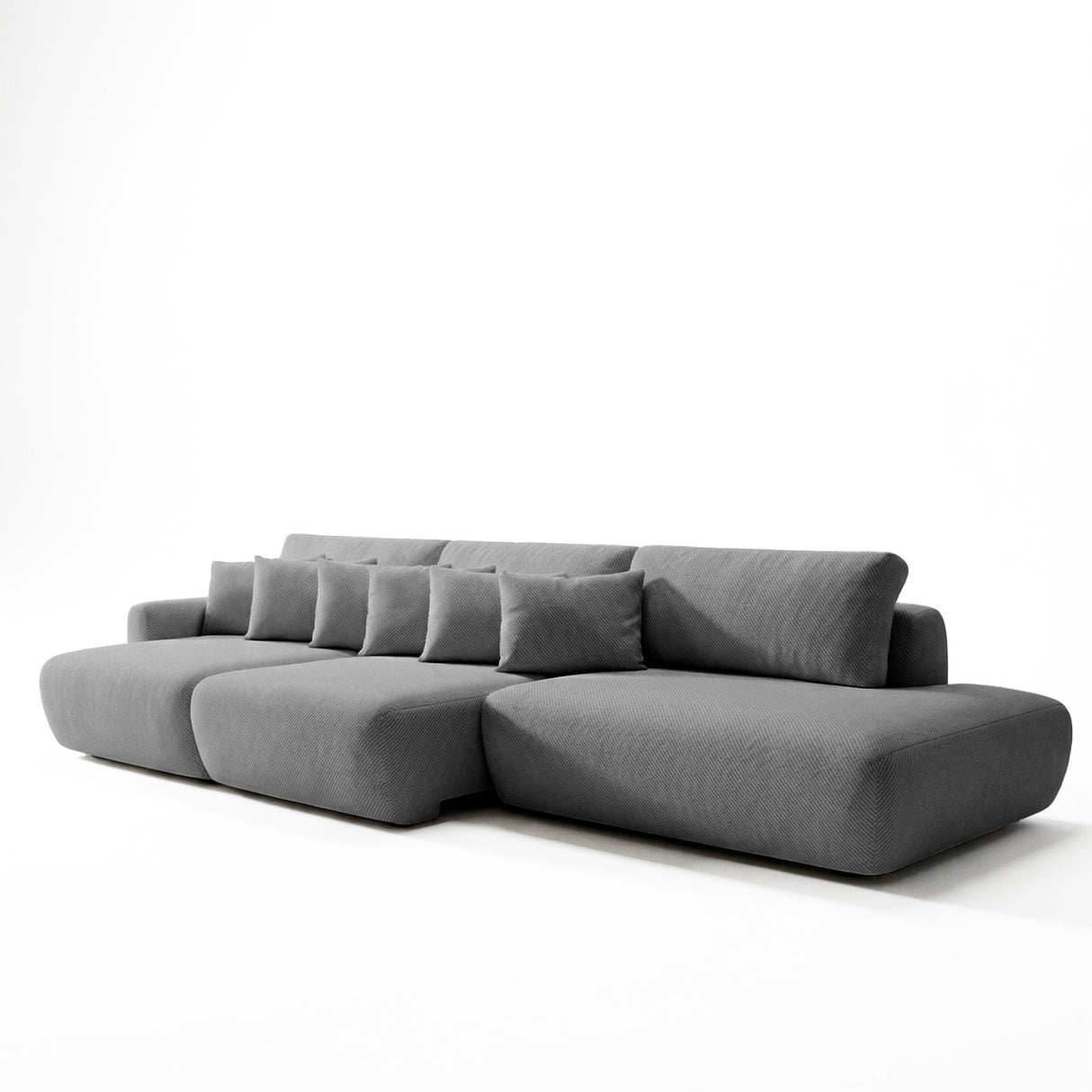 Sofá extensible Solana con pouf