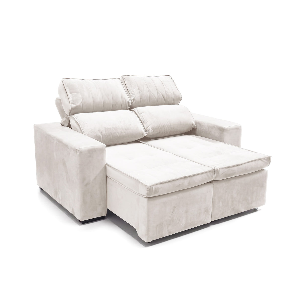 Sofá 2 cuerpos Toquio Tela Beige - 1.64m