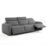 Sofá de Cuero Trivor Reclinable y Extensible