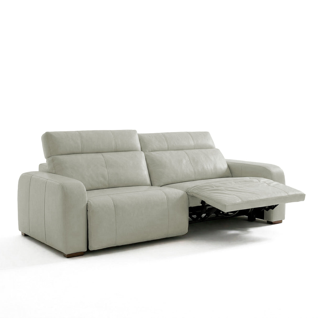 Sofá de Cuero Trivor Reclinable y Extensible