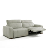 Sofá de Cuero Trivor Reclinable y Extensible