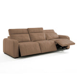 Sofá de Cuero Trivor Reclinable y Extensible