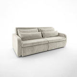 Sofá 2 cuerpos Zurich Tela Beige - 2.08m